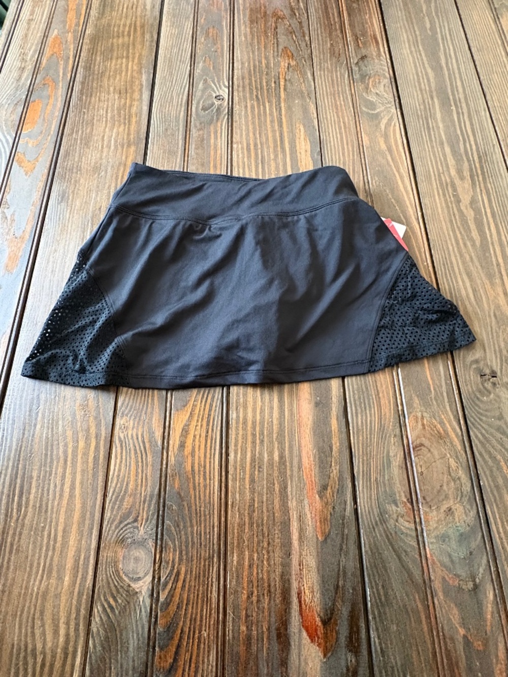 Marika Tennis Skirt Built In Shorts Black NWT S
